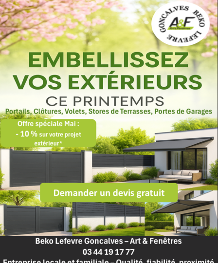 OFFRE SPECIALE DE MAI